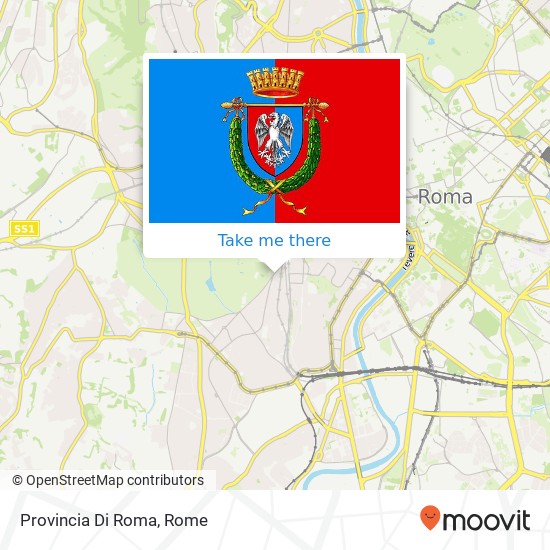 Provincia Di Roma map