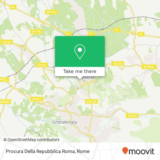 Procura Della Repubblica Roma map