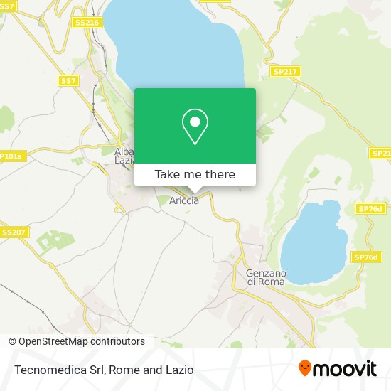 Tecnomedica Srl map