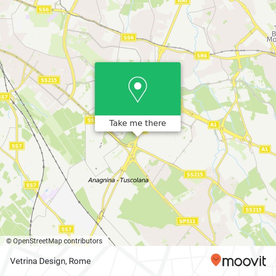 Vetrina Design map