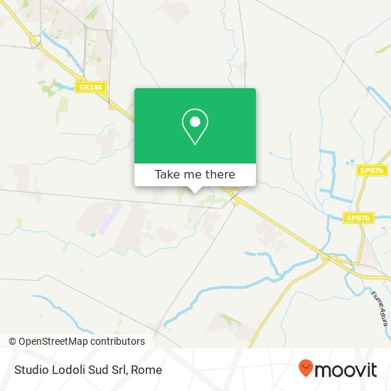 Studio Lodoli Sud Srl map