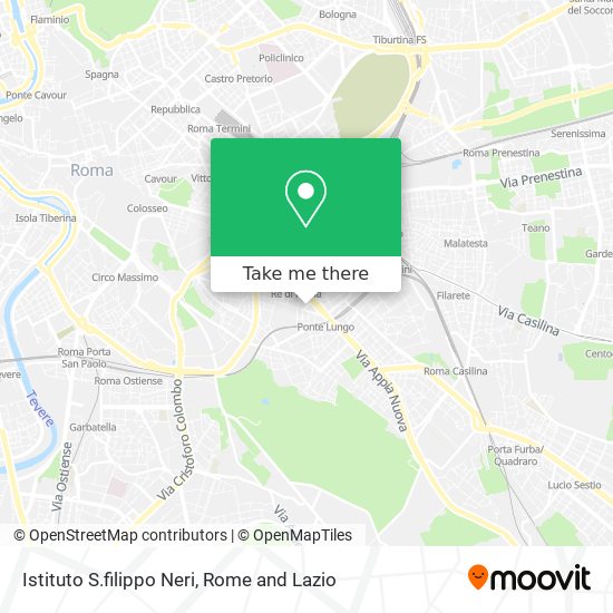 Istituto S.filippo Neri map
