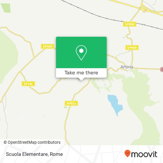 Scuola Elementare map