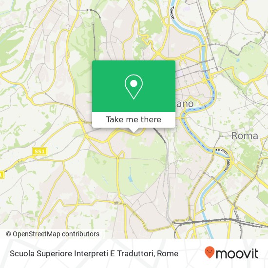 Scuola Superiore Interpreti E Traduttori map