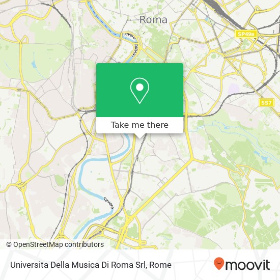 Universita Della Musica Di Roma Srl map
