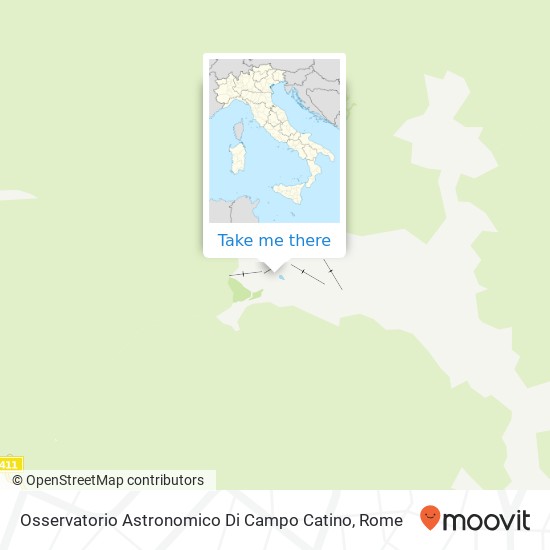 Osservatorio Astronomico Di Campo Catino map