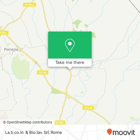 La.ti.co.in. & Bio.lav. Srl map