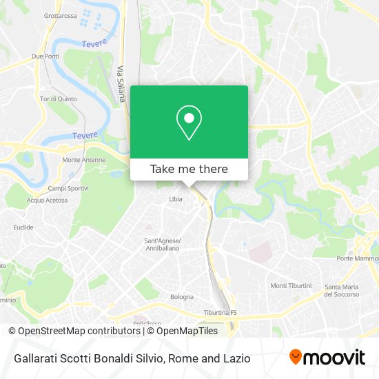 Gallarati Scotti Bonaldi Silvio map