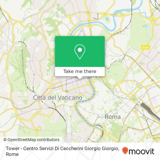 Tower - Centro Servizi Di Ceccherini Giorgio Giorgio map