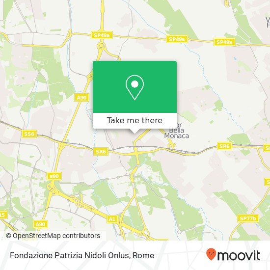 Fondazione Patrizia Nidoli Onlus map