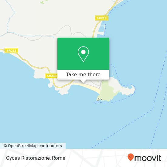 Cycas Ristorazione map