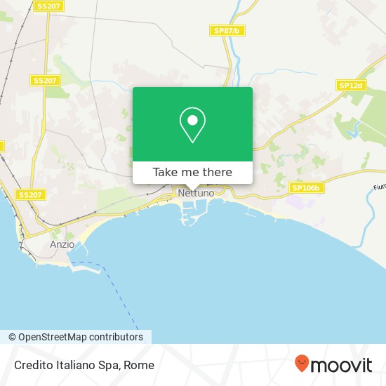 Credito Italiano Spa map