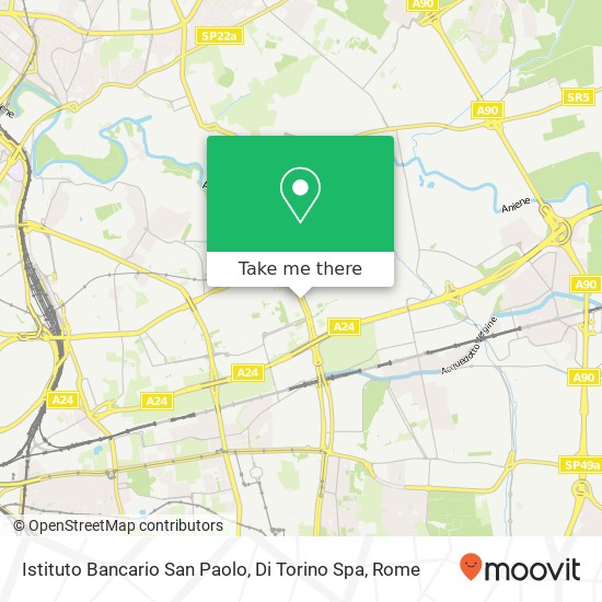 Istituto Bancario San Paolo, Di Torino Spa map