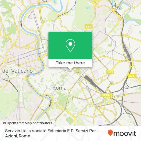 Servizio Italia-società Fiduciaria E Di Servizi Per Azioni map