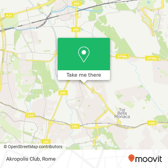 Akropolis Club map