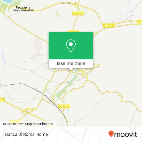 Banca Di Roma map