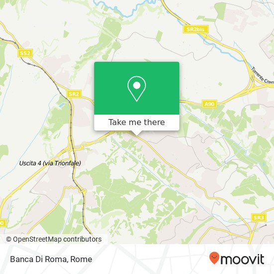 Banca Di Roma map