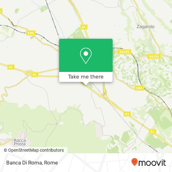 Banca Di Roma map