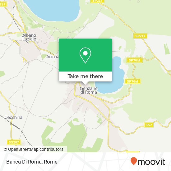 Banca Di Roma map