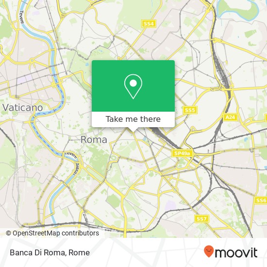 Banca Di Roma map