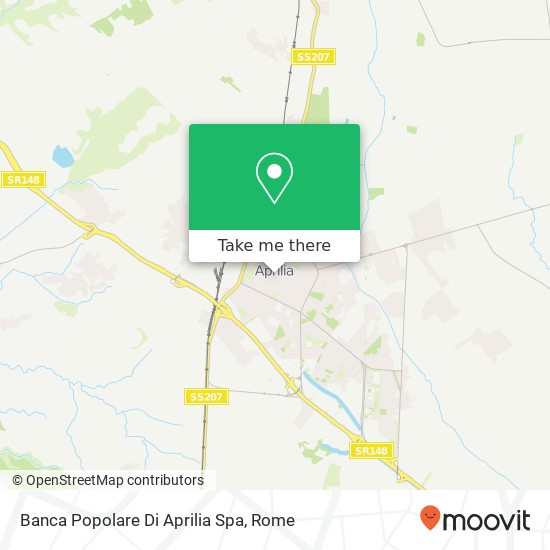 Banca Popolare Di Aprilia Spa map