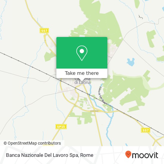 Banca Nazionale Del Lavoro Spa map