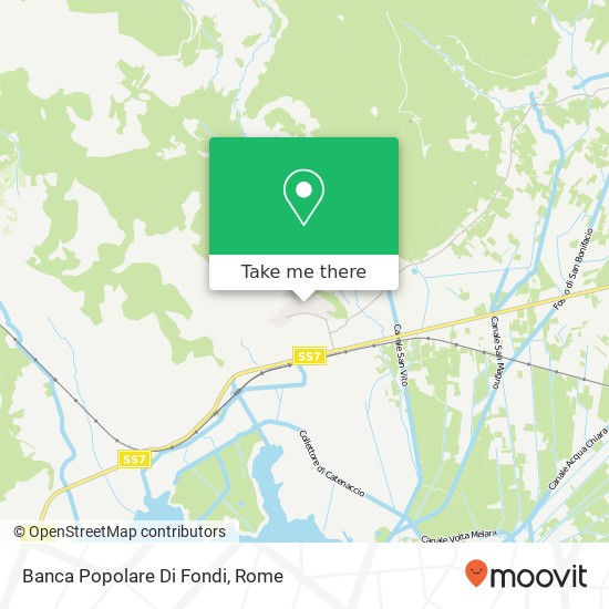 Banca Popolare Di Fondi map