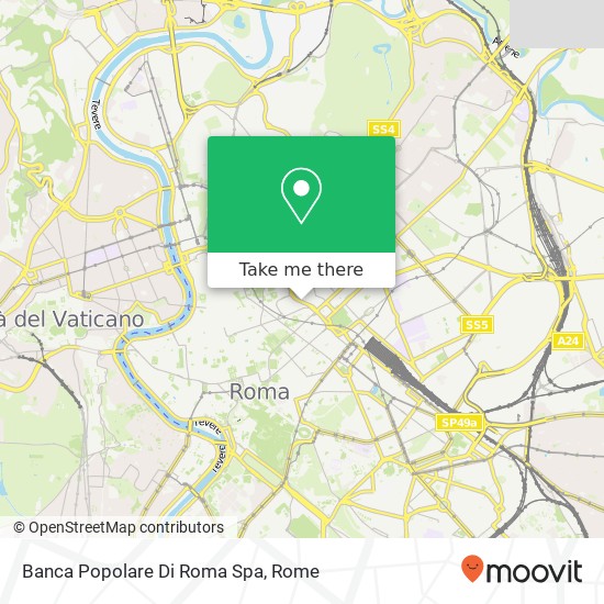 Banca Popolare Di Roma Spa map