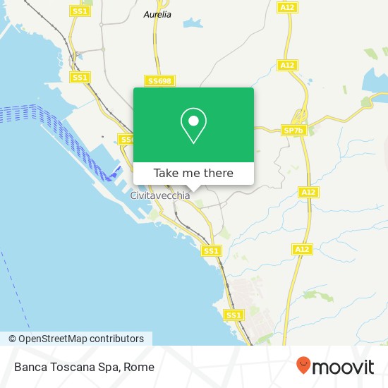 Banca Toscana Spa map