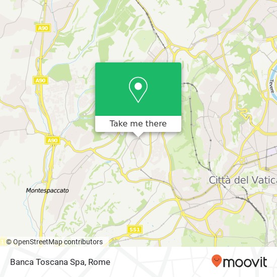 Banca Toscana Spa map