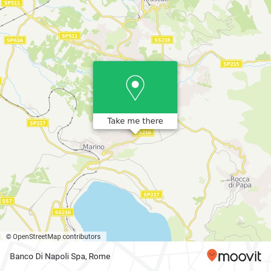 Banco Di Napoli Spa map