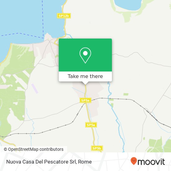 Nuova Casa Del Pescatore Srl map