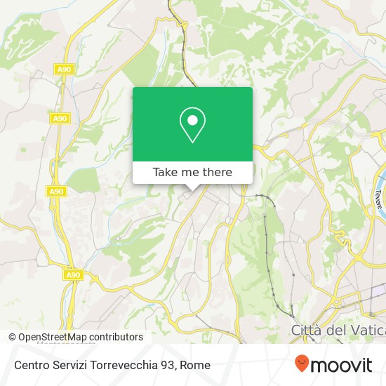 Centro Servizi Torrevecchia 93 map