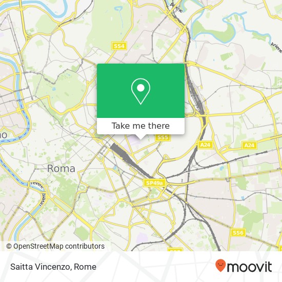 Saitta Vincenzo map