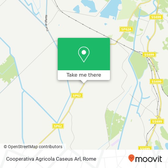 Cooperativa Agricola Caseus Arl map