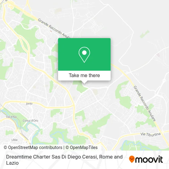 Dreamtime Charter by Diego Cerasi map