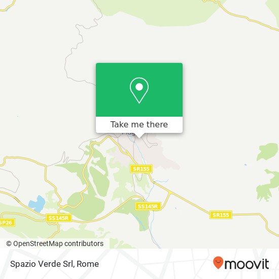 Spazio Verde Srl map