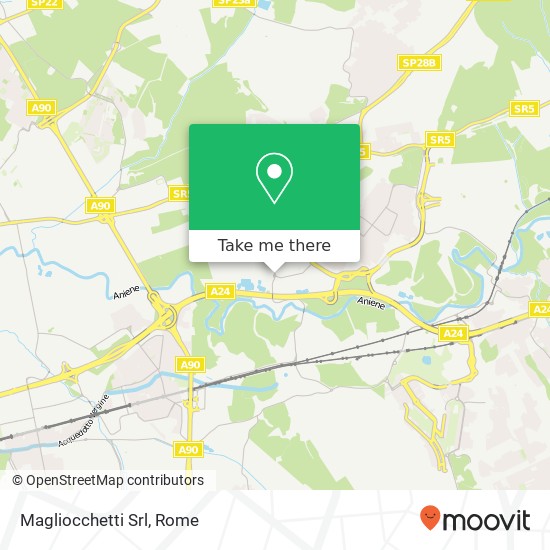 Magliocchetti Srl map