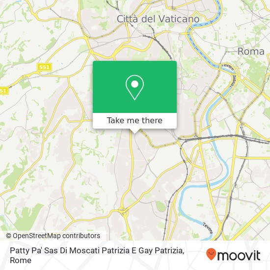 Patty Pa' Sas Di Moscati Patrizia E Gay Patrizia map