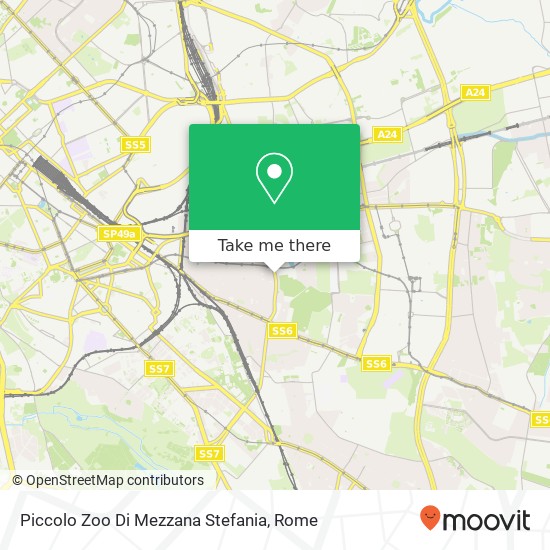 Piccolo Zoo Di Mezzana Stefania map