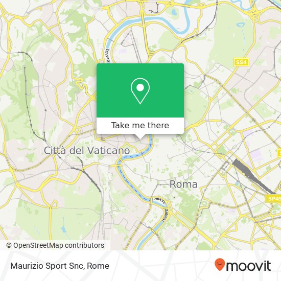 Maurizio Sport Snc map