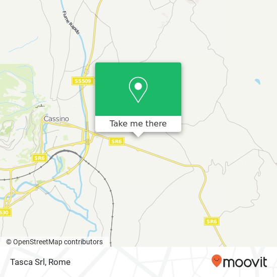 Tasca Srl map