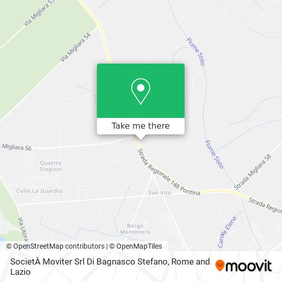 SocietÀ Moviter Srl Di Bagnasco Stefano map