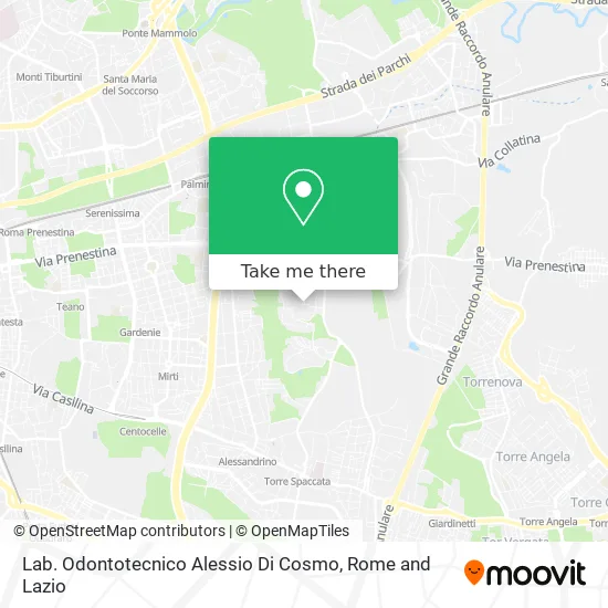 Lab. Odontotecnico Alessio Di Cosmo map