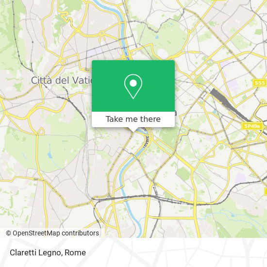 Claretti Legno map
