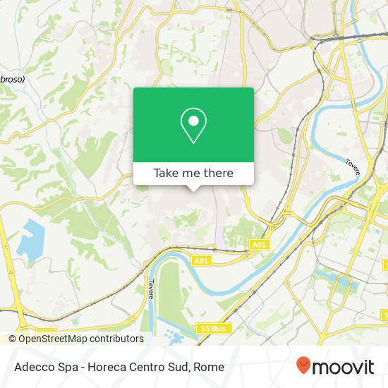 Adecco Spa - Horeca Centro Sud map