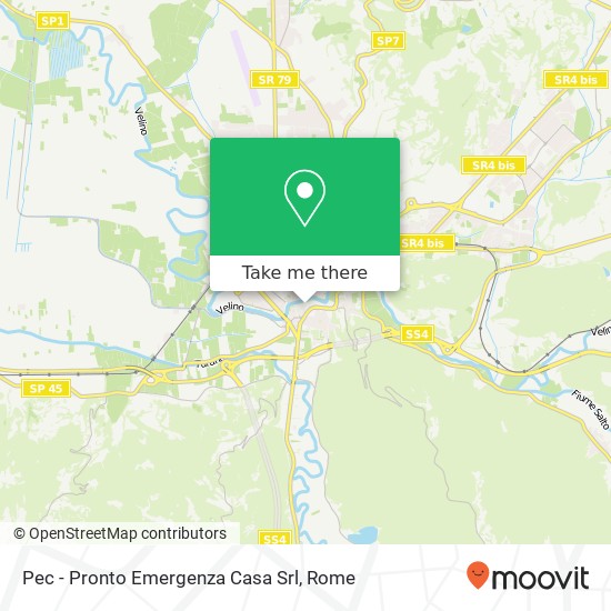 Pec - Pronto Emergenza Casa Srl map