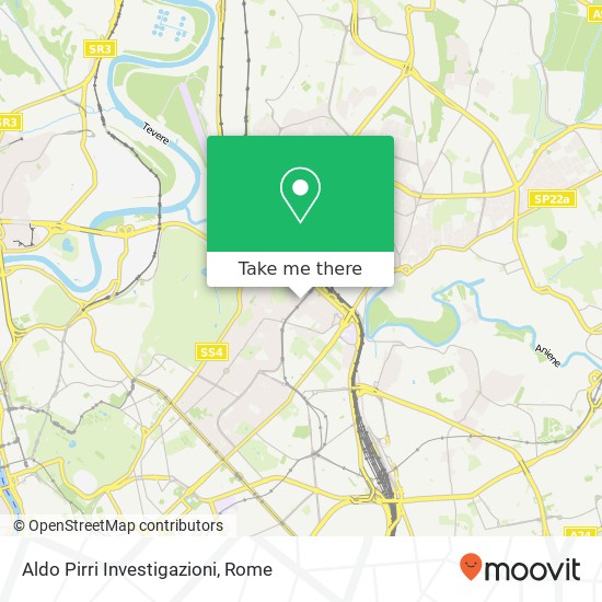 Aldo Pirri Investigazioni map