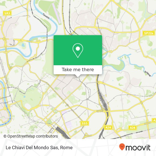 Le Chiavi Del Mondo Sas map