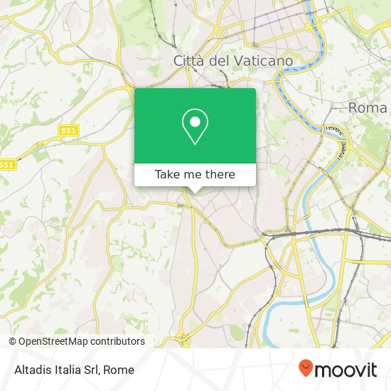 Altadis Italia Srl map